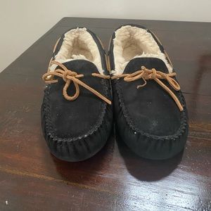 UGG black slippers Sz 9 or 40 EU